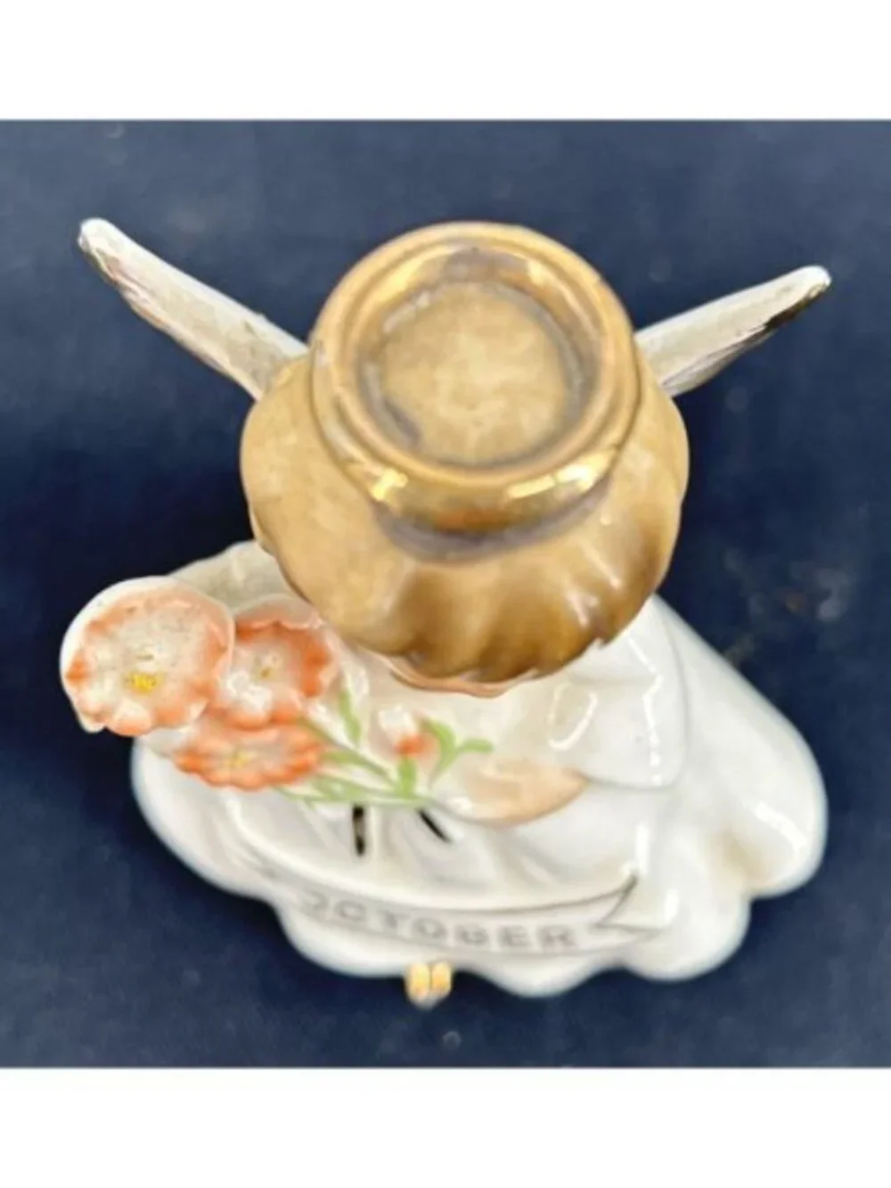 October Angel Price Import Japan Birthday Porcelain 50s 4